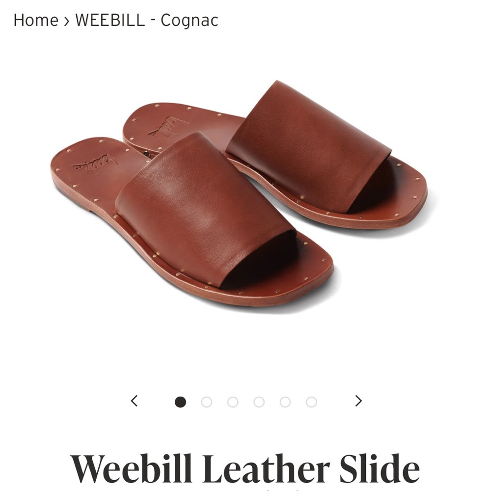 Beek Leather Slides - image 5